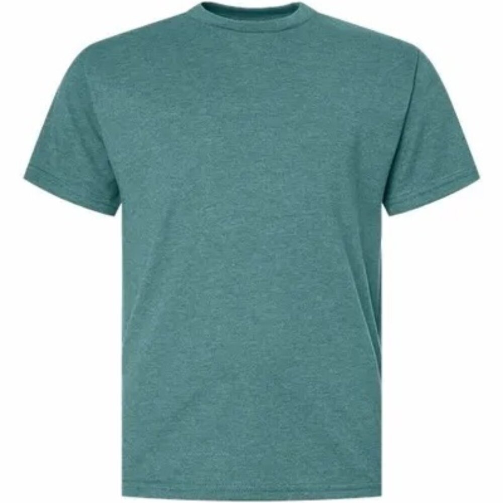 Hanes Perfect-T Youth T-Shirt Cactus Heather NWOT Various Sizes x 5